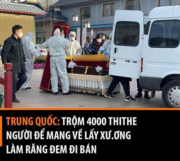 Trung Quốc: Rú;ng đ;ộng vụ án đ;ánh c;ắp 4.000 th;i th;ể để lấy x;ương làm răng