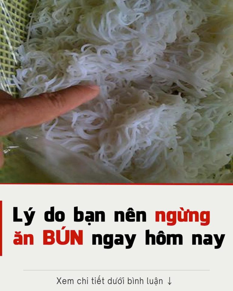 3 lý do bạn nên ngừng ăn bún ngay hôm nay