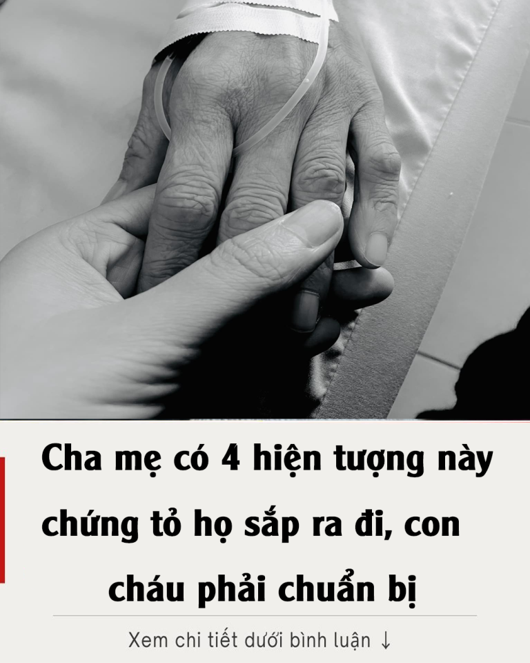 Cha mẹ có 4 hiện tượng này chứng tỏ họ sắp ra đi, con cháu phải chuẩn bị