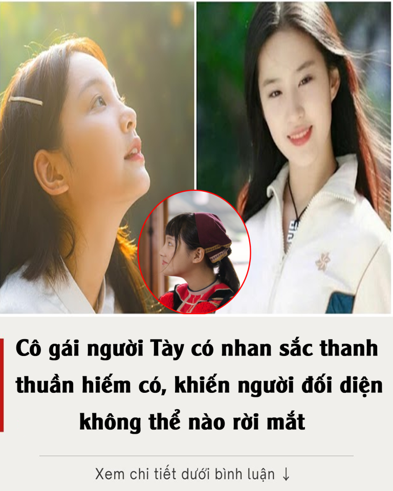 Cô gái người Tày có nhan sắc thanh thuần hiếm có, khiến người đối diện không thể nào rời mắt