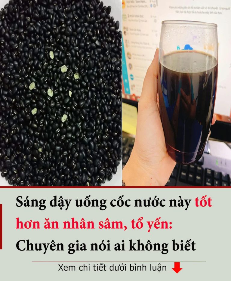 Sáng thức dậy uống 1 cốc nước này bổ hơn nhân sâm, tổ yến