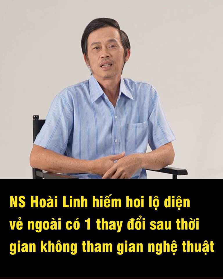 NS Hoài Linh hiếm hoi lộ diện, vẻ ngoài có 1 thay đổi sau thời gian hạn chế tham gia nghệ thuật