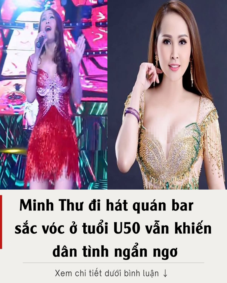 ‘Gái nhảy’ Minh Thư đi hát quán bar, sắc vóc ở tuổi U50 vẫn khiến dân tình ngẩn ngơ