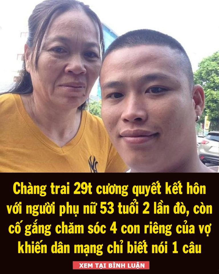 Chàng trai Việt 29 kết hôn với người phụ nữ 53 tuổi, chăm sóc 4 con riêng