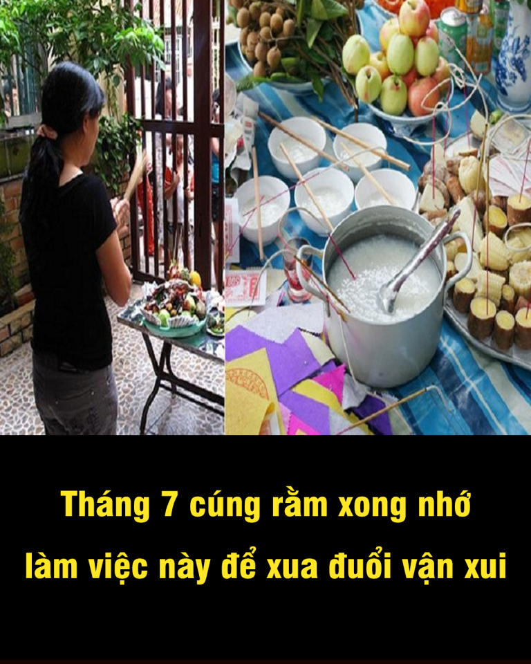 Tháng 7 cúng rằm xong nhớ làm việc này để xua đuổi vận xui