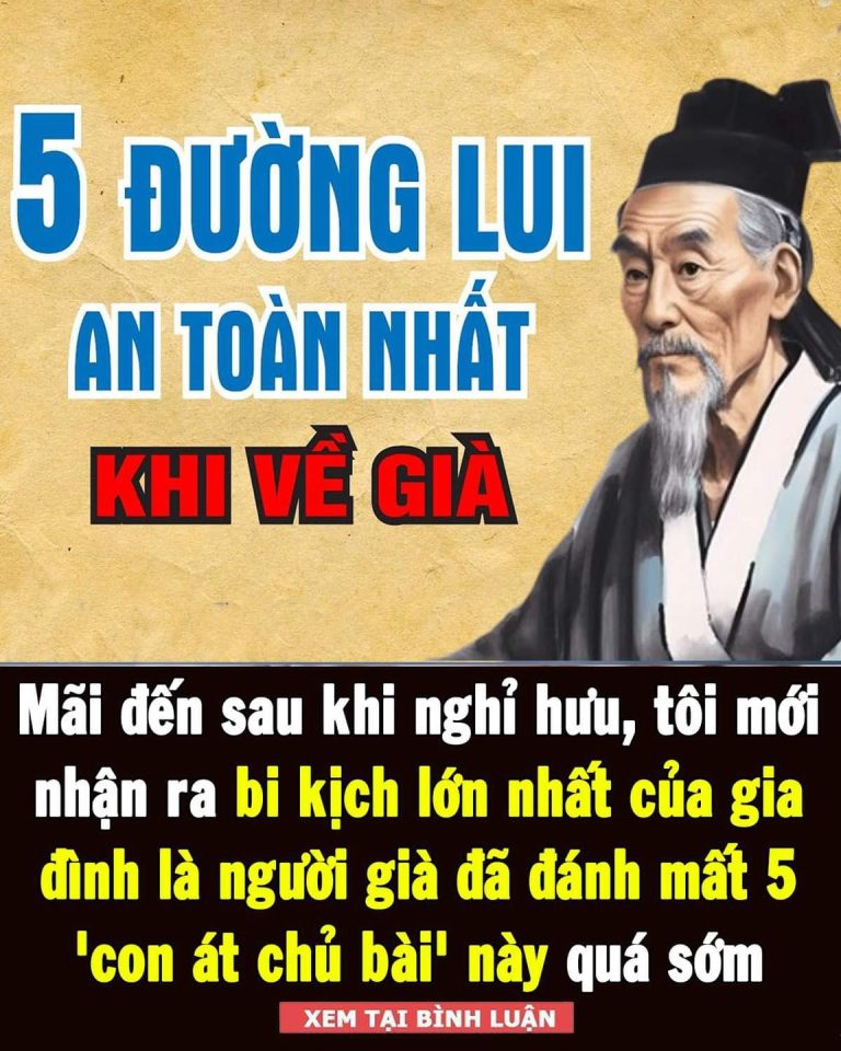 Mãi đến sau khi nghỉ hưu, tôi mới nhận ra bi kịch lớn nhất của gia đình là người già đã đánh mất 5 ‘con át chủ bài’ này quá sớm