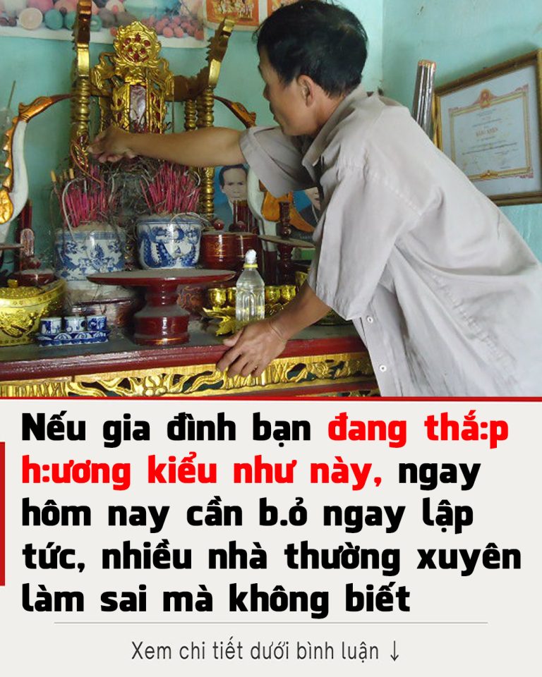 Nếu gia đình bạn đang thắp hương kiểu này cần bỏ ngay lập tức kẻo nhà luôn bất hòa, làm ăn lụi bại