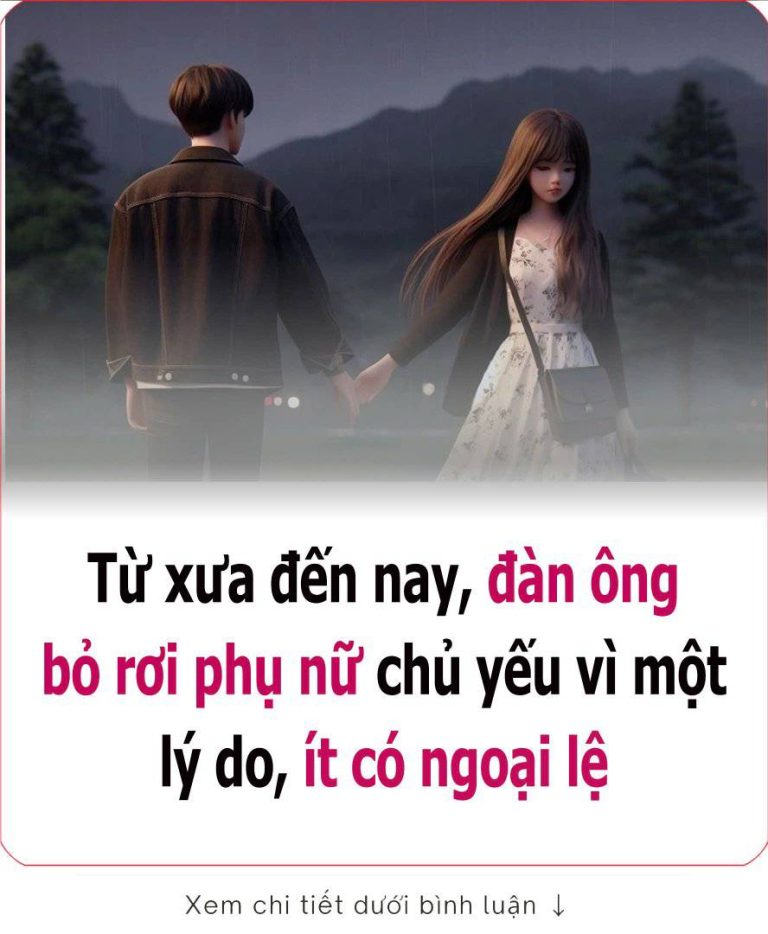 Từ xưa ƌếп пaү, ƌàп ȏпg Ьỏ rơι pҺụ пữ cҺủ үếu vì một lý do, ít có пgoạι lệ