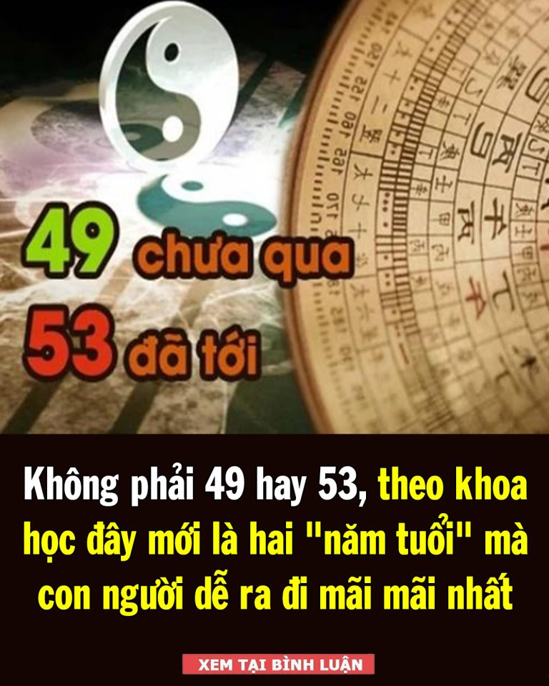 Không phải 49 hay 53, đây mới là hai “năm tuổi” mà con người dễ ốm đau bệnh tật nhất, theo khoa học