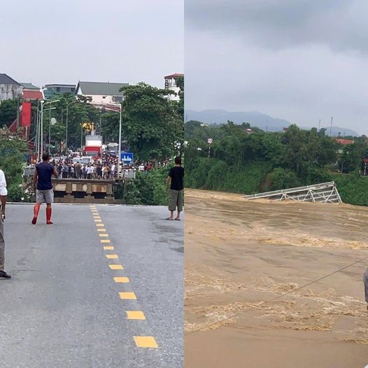 S/ập cầu Phong Châu – Phú Thọ: Nhân chứng bàng hoàng kể khoảnh khắc cầu r-ung l-ắc d.ữ d.ộ.i rồi đ.ổ ậ.p xuống sông Hồng, nhiều phương tiện không kịp thoát nạn ….