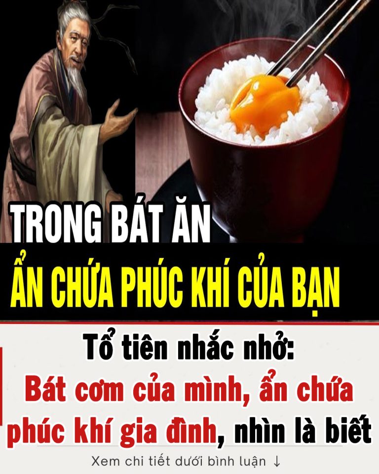 Tổ tiên nhắc nhở: Bát cơm của mình, ẩn chứa phúc khí gia đình