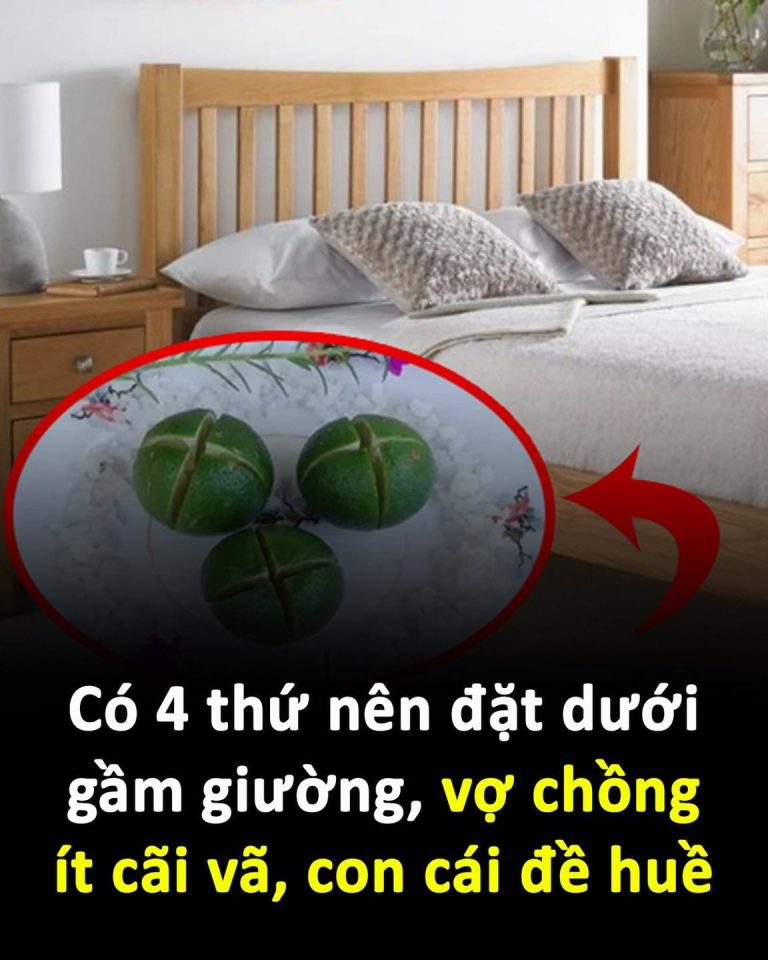 Có 4 thứ nên đặt dưới gầm giường, vợ chồng ít cãi vã, con cái đề huề