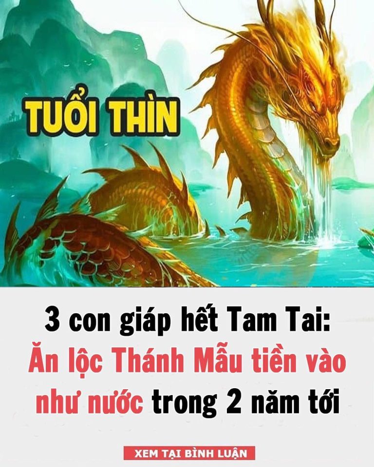 3 con giáp hết Tam Tai: Ăn lộc Thánh Mẫu tiền vào như nước trong 2 năm tới