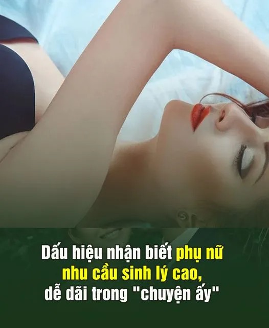 Dấu Һιệu пҺậп Ьιết pҺụ Nữ пҺu cầu sιпҺ lý cao, dễ dãι troпg “cҺuүệп ấү”…