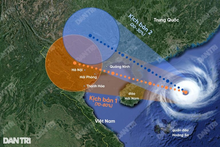 KHẨN CẤP: Bão YAGI đổi hướng đột ngột tiến thẳng vào Hà Nội với sức gió khủng khiếp nhất 30 năm qua, đã có người phải đi sơ tán