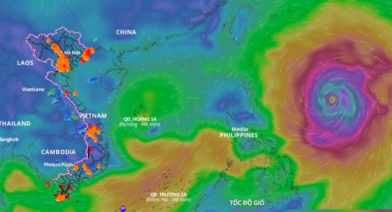 KH:.ẨN: Trong đêm nay 16-9 và ngày mai, dự báo bão số 4 diễn biến phức tạp không kém Yagi. Các tỉnh sau chú ý👇👇