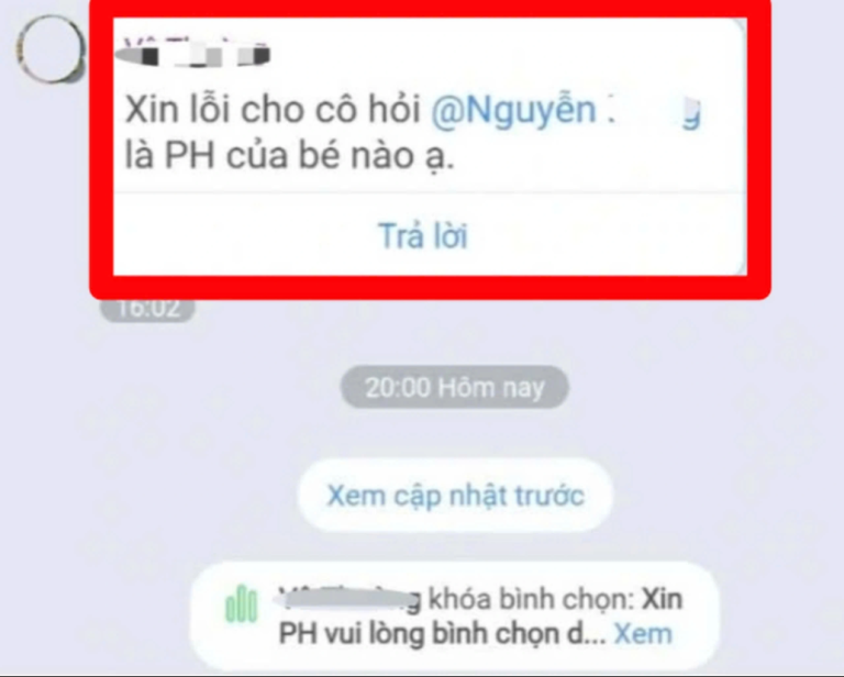 Vụ cô giáo xin ủng hộ tiền mua máy tính: Phụ huynh run sợ sau tin nhắn sốc