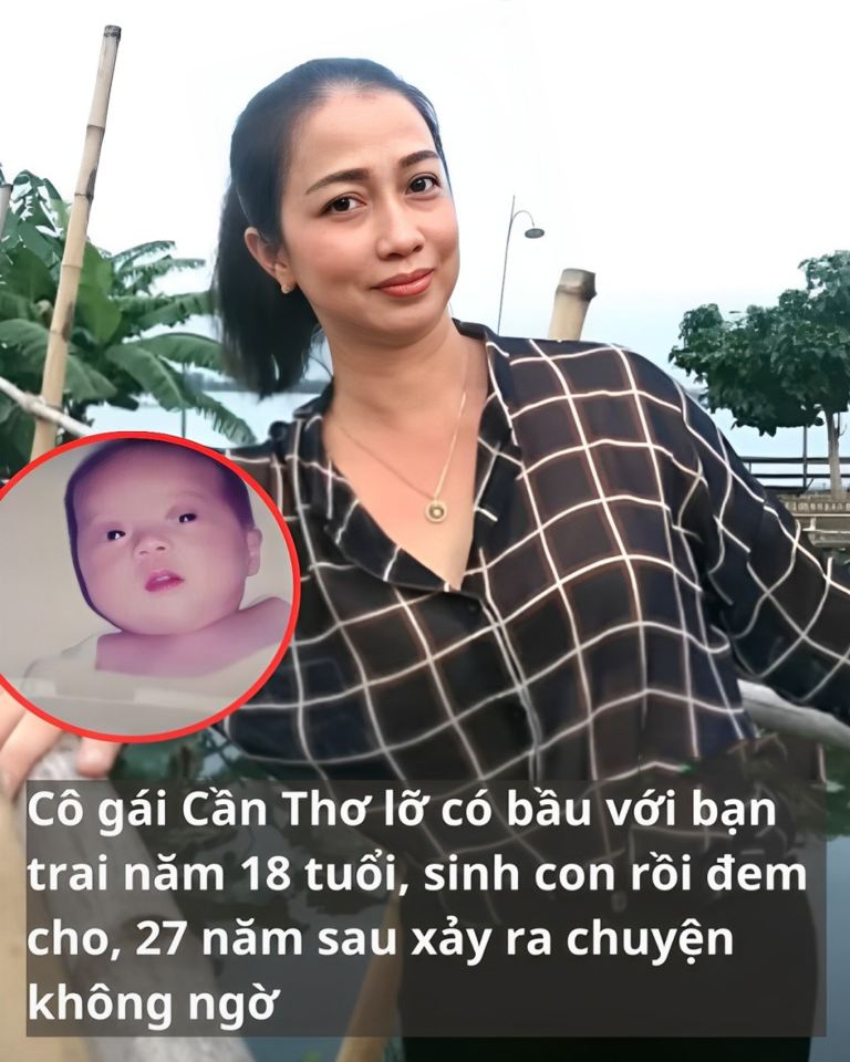 Cô gái Cần Thơ lỡ có bầu với bạn trai năm 1‌8 tuổ‌i, sinh con rồi đem cho, 27 năm sau xảy ra chuyện không ngờ