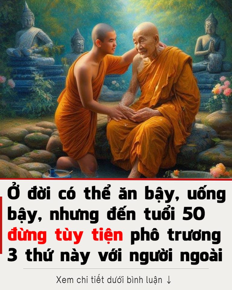 Ở đời có thể ăn bậy, uống bậy, nhưng đến tuổi 50 đừng tùy tiện phô trương 3 thứ này với người ngoài