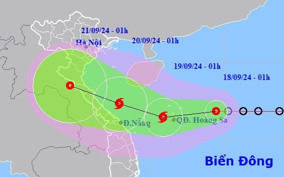 QUÂN ĐỘI: 268.806 người với hơn 4 nghìn phương tiện sẵn sàng ứng phó BÃO SỐ 4 vào Miền Trung