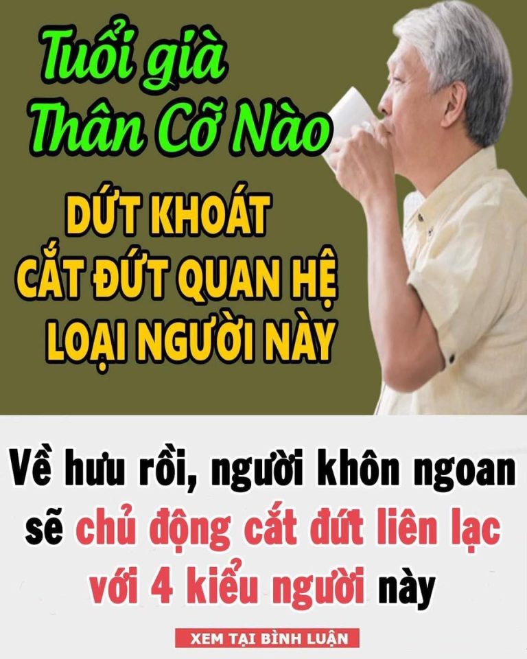 Về hưu rồi, người khôn ngoan sẽ chủ động cắt đứt liên lạc với 4 kiểu người này