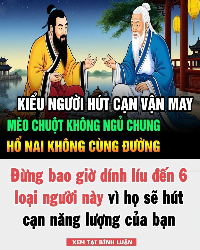 Đừng bao giờ dính líu đến 6 loại người này vì họ sẽ hút cạn năng lượng của bạn