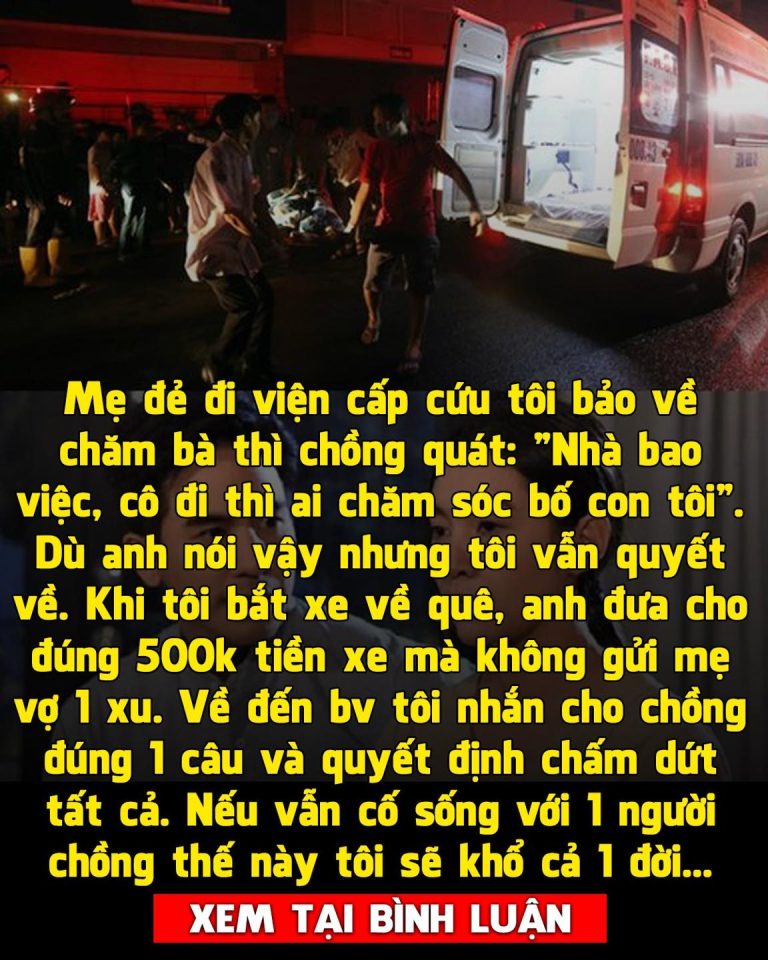 Về quê chăm mẹ ốm, người vợ nội trợ bật khóc nhận tờ 500 nghìn từ chồng