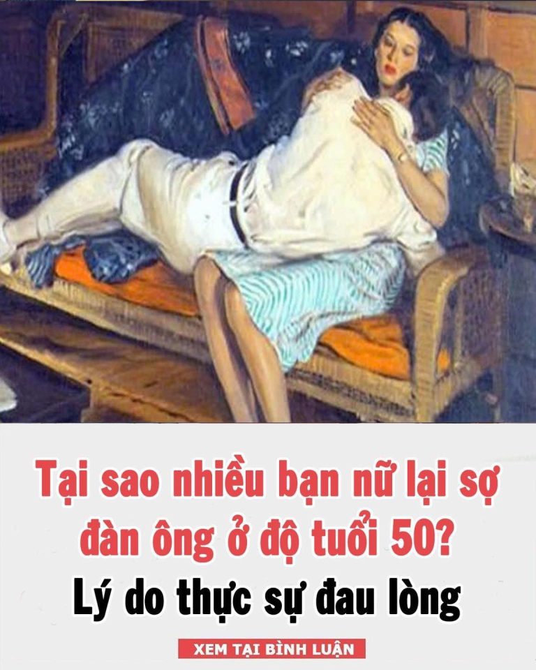 Tại sao nhiều bạn nữ lại sợ đàn ông ở độ tuổi 50? Ai có thể giải thích cho tôi điều này được không?