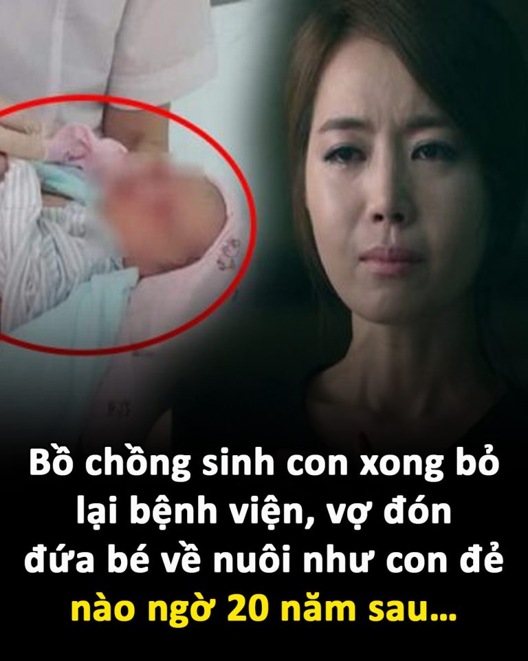 Bồ của chồng sinh con xong bỏ lại bệnh viện, vợ đón đứa bé về nuôi như con đẻ, nào ngờ 20 năm sau…