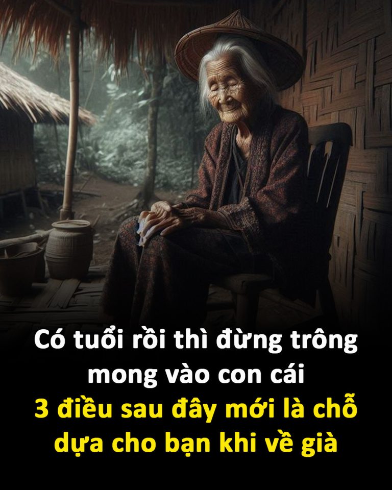 Có tuổi rồi thì đừng trông mong vào con cái, 3 điều sau đây mới là chỗ dựa cho bạn khi về già