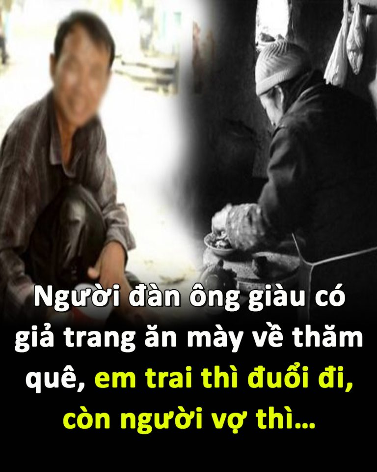 Người đàn ông giàu có giả trang ăn mày về thăm quê, em trai thì đuổi đi, còn người vợ thì…