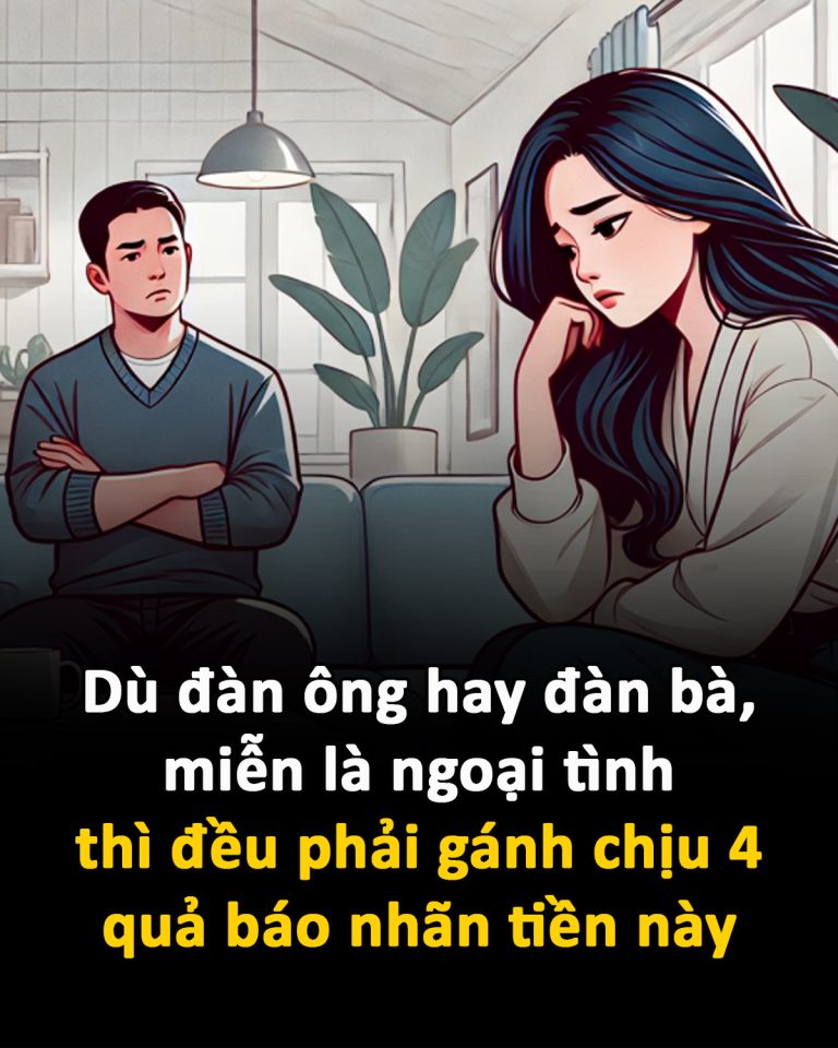 Dù đàn ông hay đàn bà, miễn là ngoại tình thì đều phải gánh chịu 4 quả báo nhãn tiền này, ai cũng nên đọc để tránh sau này cả đời phải trả nghiệp