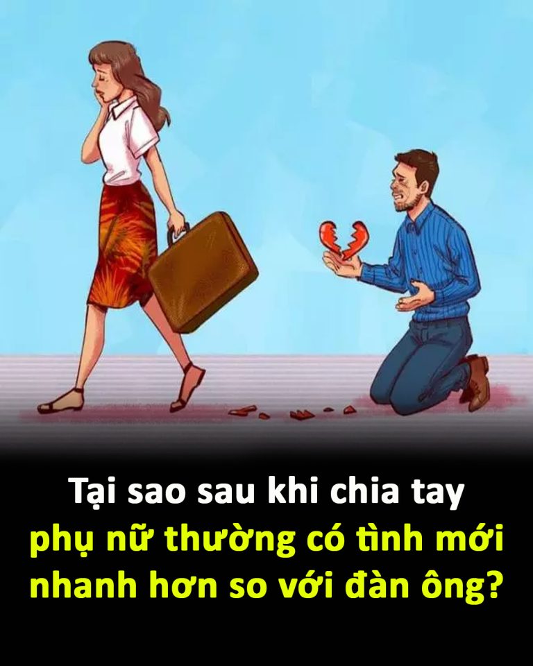 Phụ nữ chỉ cần 3 tháng để quên đi tình cũ, còn đàn ông phải mất cả đời. Tại sao sau khi chia tay phụ nữ thường có tình mới nhanh hơn so với đàn ông?