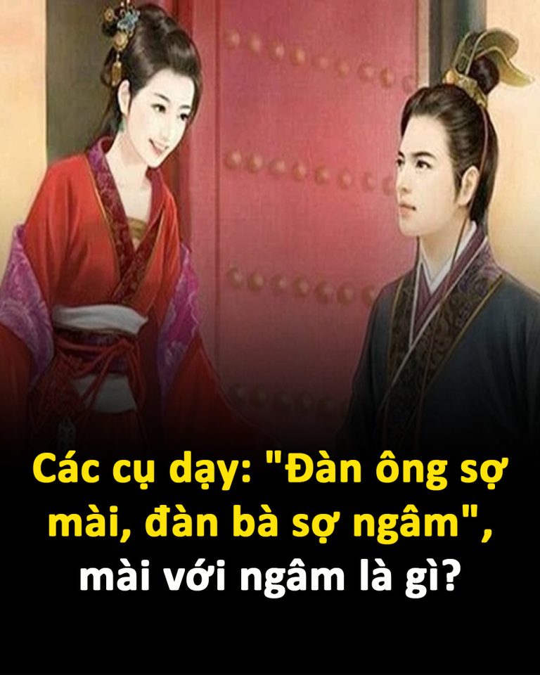 Các cụ dạy: “Đàn ông sợ mài, đàn bà sợ ngâm”, mài với ngâm là gì?