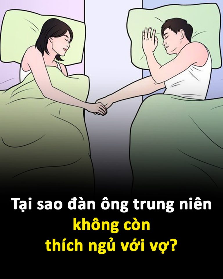 Tại sao đàn ông trung niên không còn thích ngủ với vợ?