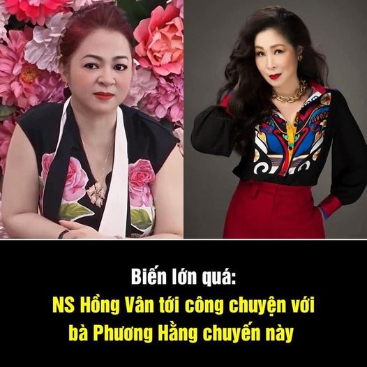 Bà Phương Hằng và NSND Hồng Vân có chuyện rồi không ai chịu nhường ai