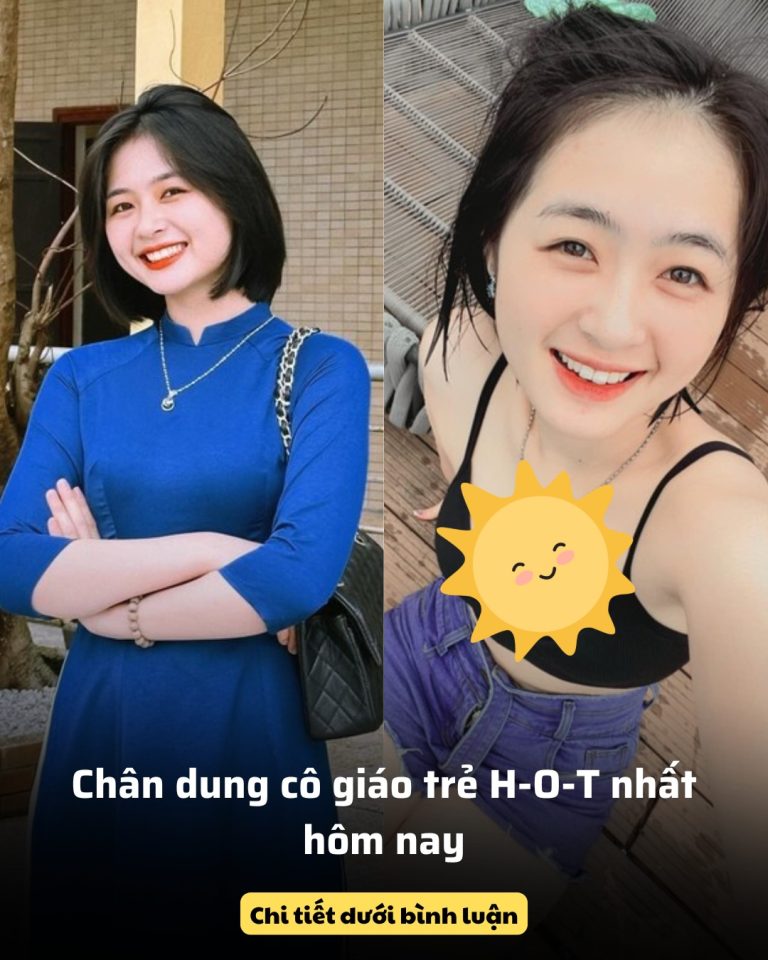 Chân dung cô giáo trẻ H-O-T nhất hôm này