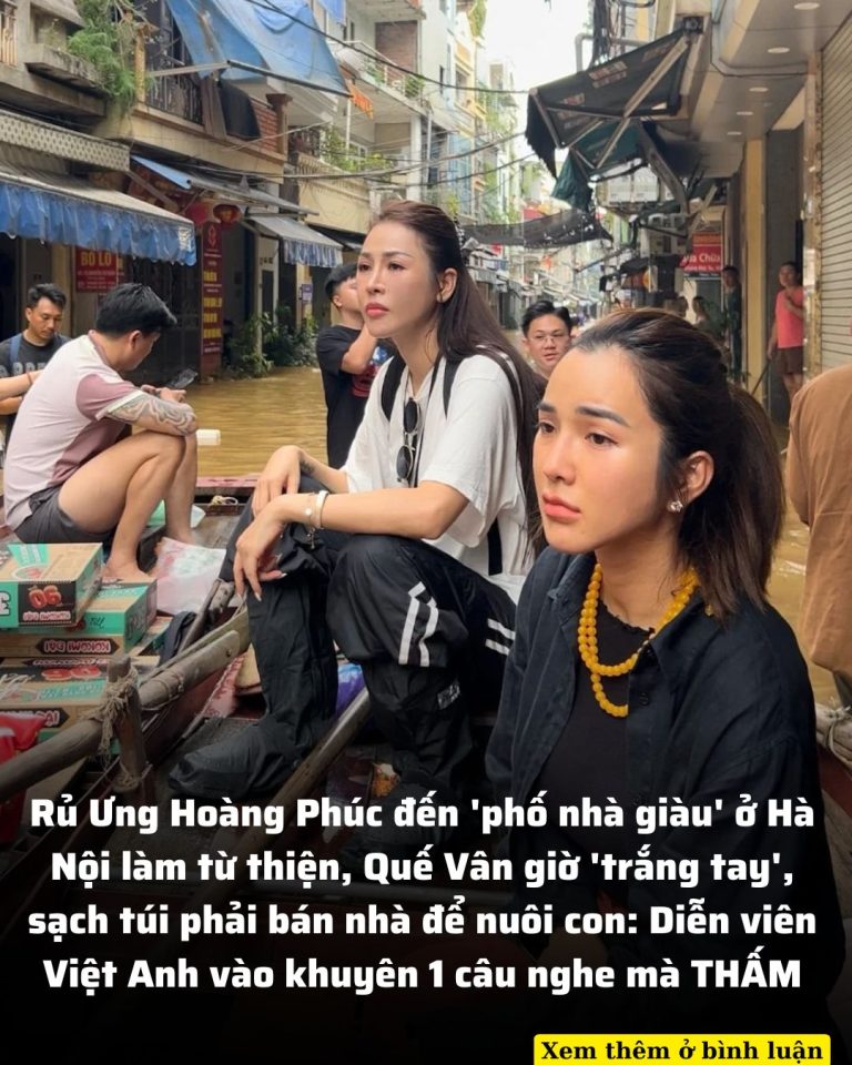 Rủ Ưng Hoàng Phúc đến ‘phố nhà giàu’ ở Hà Nội làm từ thiện, Quế Vân giờ ‘trắng tay’, sạch túi phải bán nhà để nuôi con