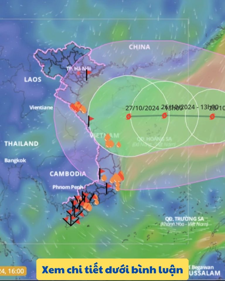 Bão Trami chính thức vào biển đông với tốc độ không ngờ: Cả nước đang c:ầu ng:uyện cho Đà Nẵng