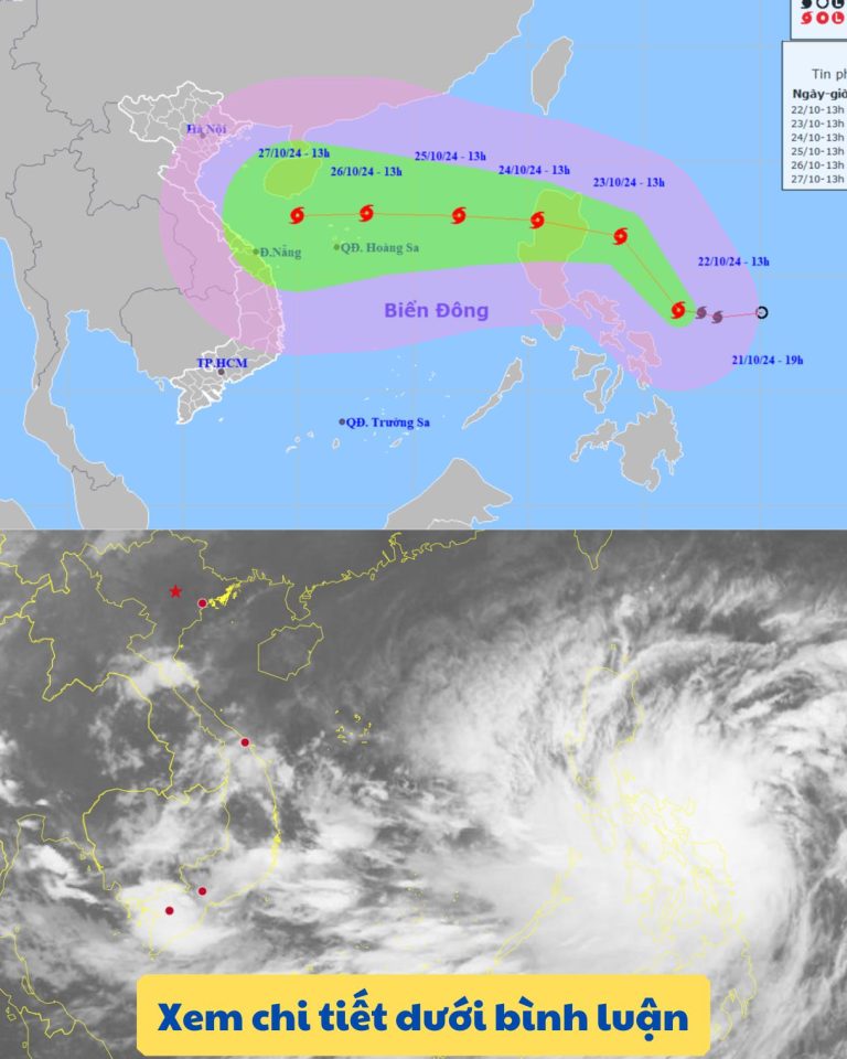 Ngỡ ngàng hướng đi và vận tốc “vũ bão” của cơn bão Trami: So sánh với bão Yagi xong người dân chỉ biết cầu nguyện, càng ngày càng tăng tốc vào miền Bắc và Trung thế này thì ng:uy thật rồi