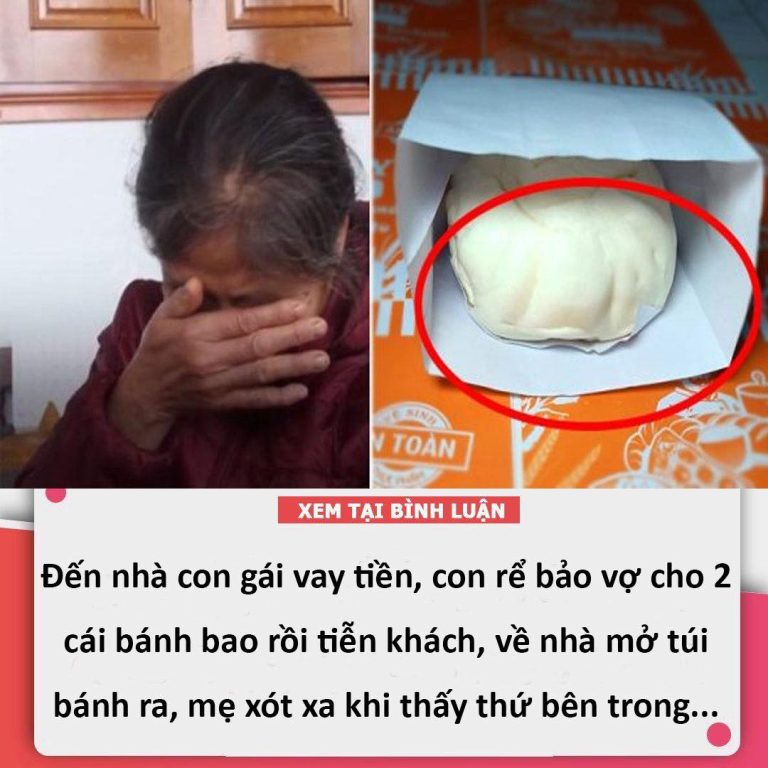 Đến nhà con gái vay tiền, con rể bảo vợ cho 2 cái bánh bao rồi tiễn khách, về nhà mở túi bánh ra, mẹ xót xa khi thấy thứ bên trong…