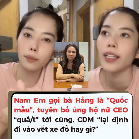 Nam em gọi bà Hằng là “quốc mẫu” tuyên bố ủng hộ nữ CEO q:uấ/t tới cùng, CDM “lại định đi vết xe đổ à”