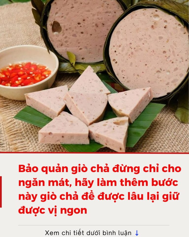 Mẹo bảo quản giò chả thơm ngon suốt dịp Tết