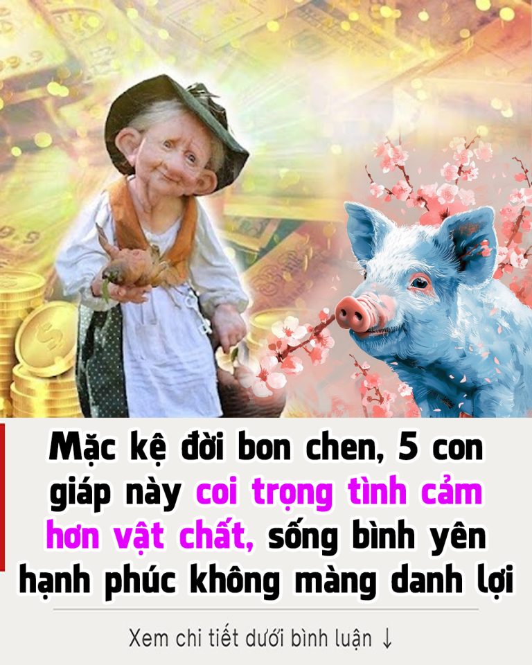 5 con giáp không chạy theo danh lợi, sống đời bình an hạnh phúc