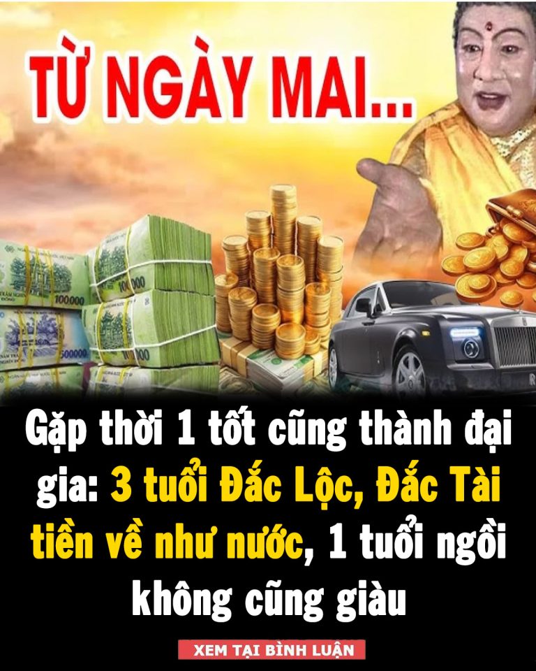 Gặp thời 1 tốt cũng thành đại gia: 3 tuổi Đắc Lộc, Đắc Tài tiền về như nước, 1 tuổi ngồi không cũng giàu