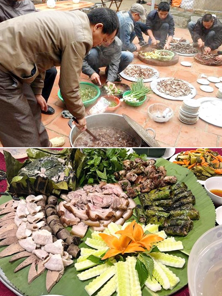 Cuối năm sửa sang cho mẹ được ngôi nhà khang trang, nhân dịp giỗ bố, vợ chồng tôi mời đồng nghiệp về Nam Định chơi cho biết. 3 chị đồng nghiệp đồng ý ngay, không ngờ hôm giỗ dẫn theo cả chồng con, cháu chắt, “đội quân” lên đến 14 người. Tuyệt nhiên không ai mang theo gói bánh, cân hoa quả, cũng chẳng thắp cho bố tôi nén nhang. Tôi chạy đôn chạy đáo lo cho đủ cỗ. Thế mà đỉnh điểm, 1 chị đồng nghiệp còn nói với mẹ tôi 1 câu sư/ợ/ng tr/â;/n