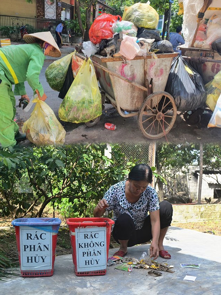 Từ 1/1/2025, người dân không phân loại rác bị phạt đến một triệu đồng.. Chi tiết tại bình luận