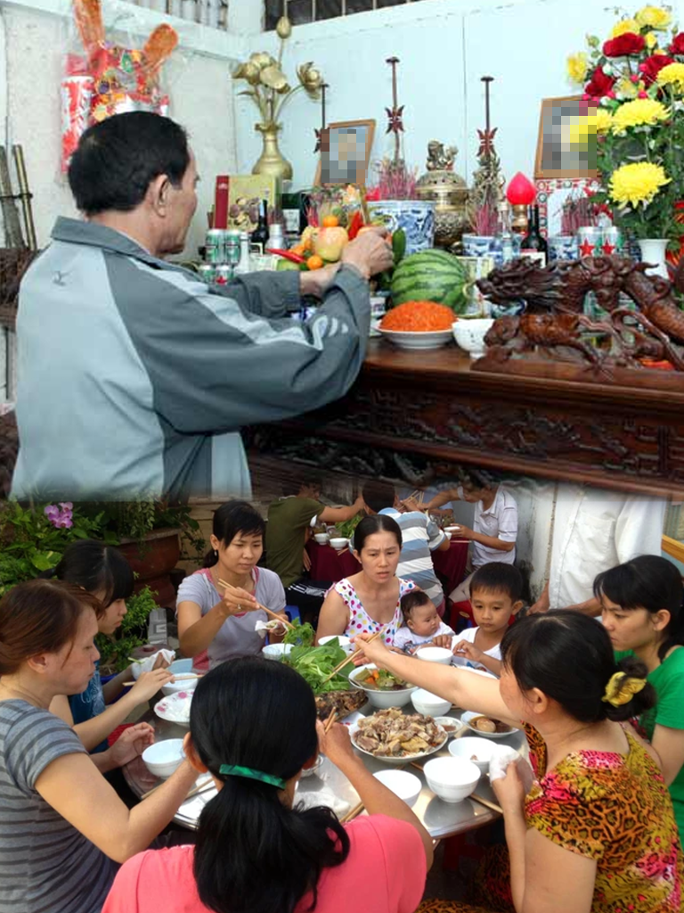 Gia đình nhà chồng tôi khá truyền thống, đặc biệt là khoản lễ lạt cúng giỗ. Hôm vừa rồi, mẹ chồng ốm nên tôi phải phụ trách việc nấu nướng. Một mình dậy từ sáng sớm đi chợ, rồi hùng hục nấu nướng làm 5 mâm mà chẳng ai về sớm phụ giúp. Đến 10h, khi sắp mâm lên thì mới thấy các cô em chồng xuất hiện, nhưng họ chỉ ngồi “chém gió” với nhau. Sau khi sắp xếp xong xuôi, tôi đi mời bố chồng lên cúng. Ông vào gian thờ, vừa nhìn mâm cỗ mà mặt hầm hầm rồi hất luôn xuống nền khiến thức ăn vương vãi lung tung còn bát đĩa vỡ tan tành. Tôi tái mặt không hiểu chuyện gì đang xảy ra, bố chồng liền chỉ mặt quát tôi: “Về làm dâu gần năm trời rồi mà vẫn không biết cơm cúng thế nào à, cô làm ăn thế này hả? Khó quá thì để tôi lấy vợ khác cho con trai…”