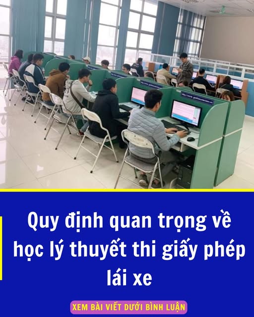 Quy định mới về học lý thuyết thi giấy phép lái xe