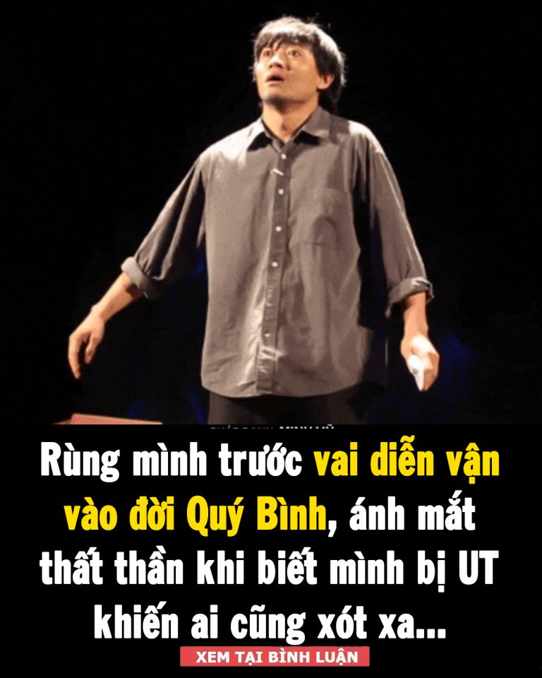 R:ùng mình trước vai diễn vận vào đời Quý Bình, ánh mắt thất thần khi biết mình bị UT khiến ai cũng x:ót x:a…